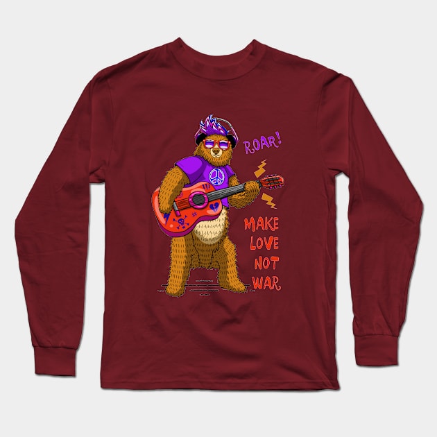 make love not war Long Sleeve T-Shirt by hayr pictures